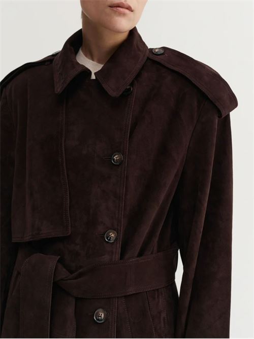 Trench coat Sienna in suede ALMADA LABEL | 4519CH